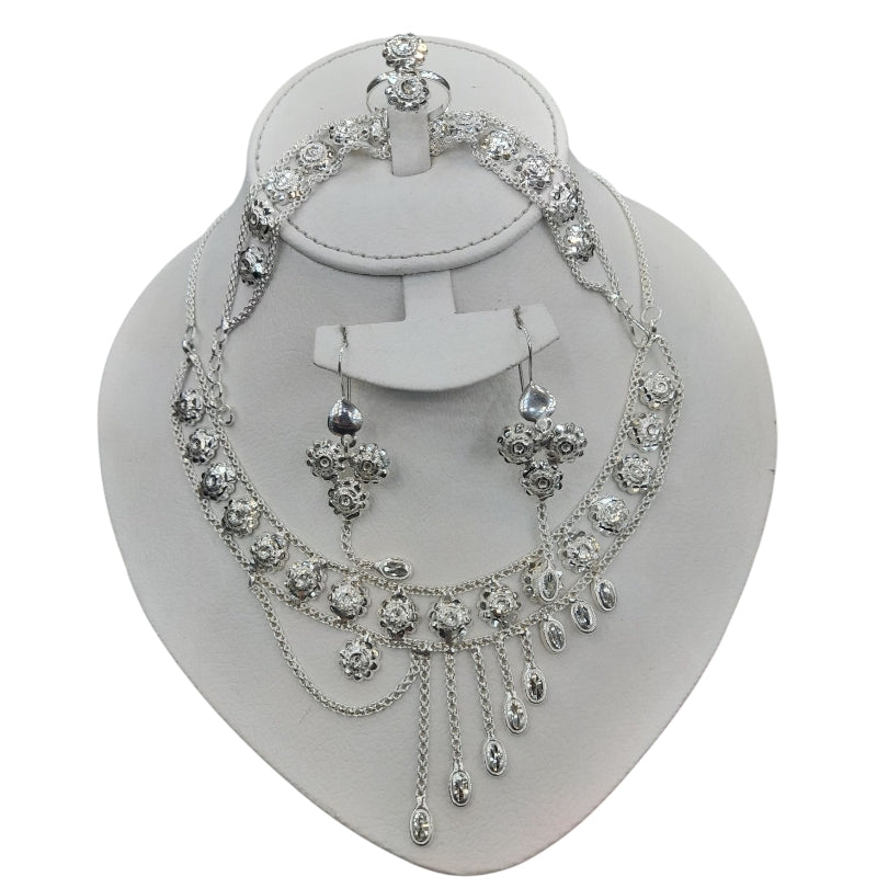 Parure Argent Véritable