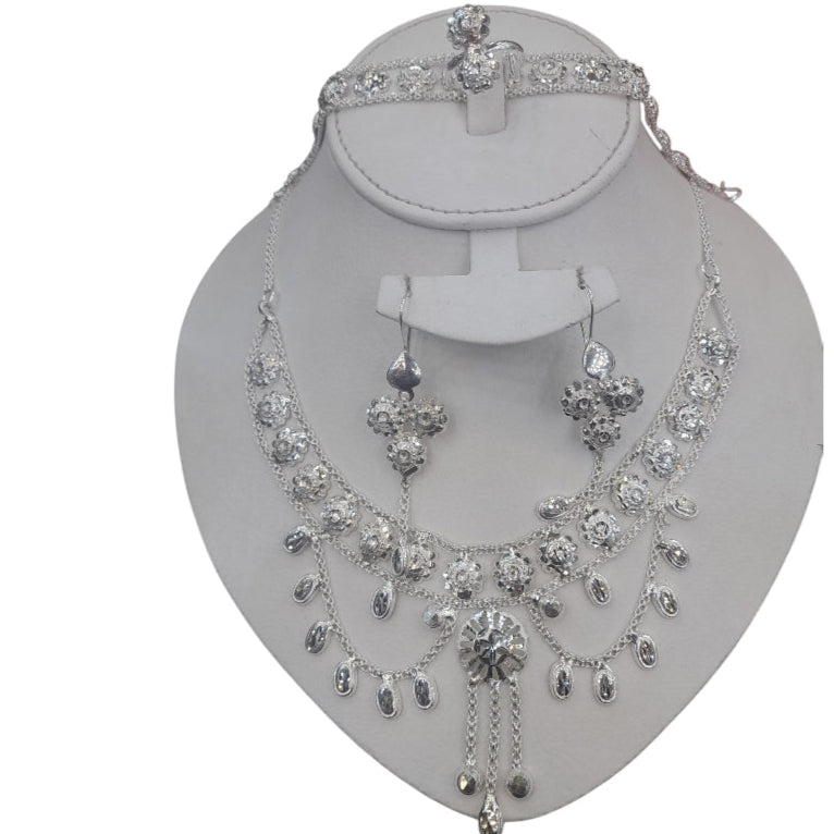 Parure Argent Véritable