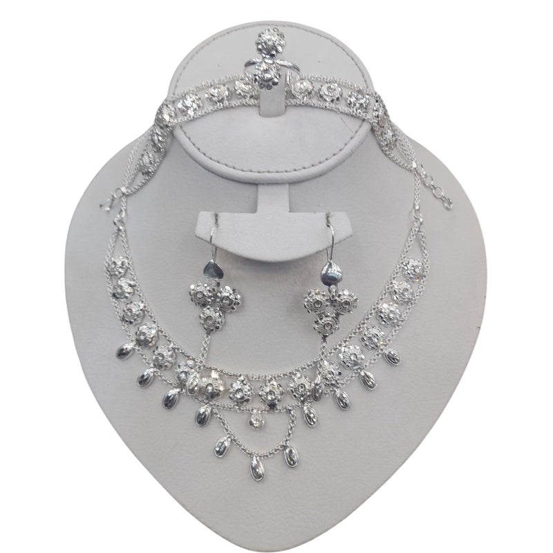Parure Argent Véritable