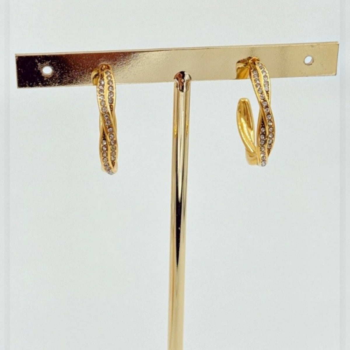 Boucles d'oreilles Torsadées