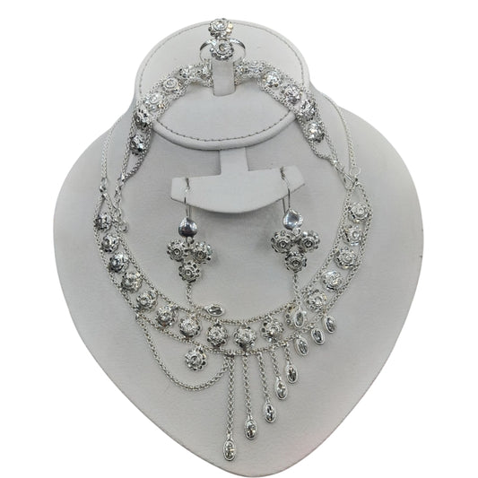 Parure Argent Véritable
