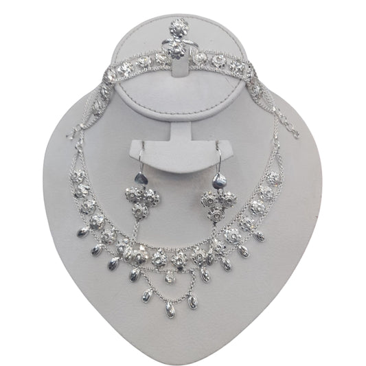 Parure Argent Véritable