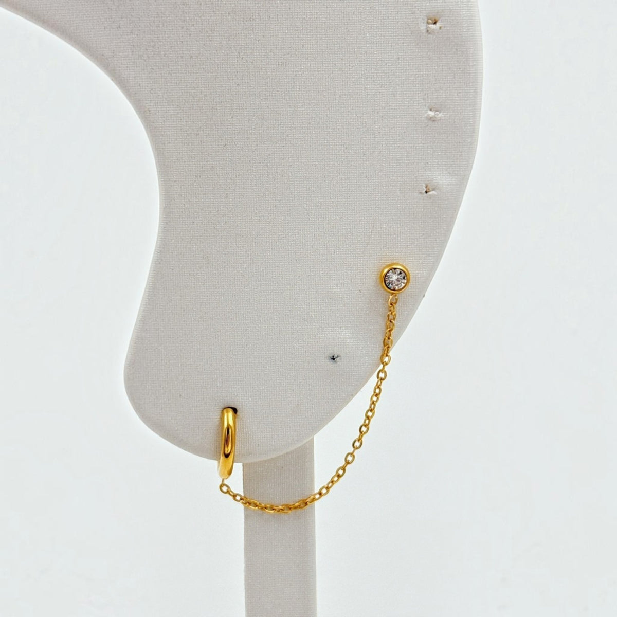 Boucles d'oreilles à chaine