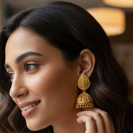 Boucles d'oreilles Indiennes